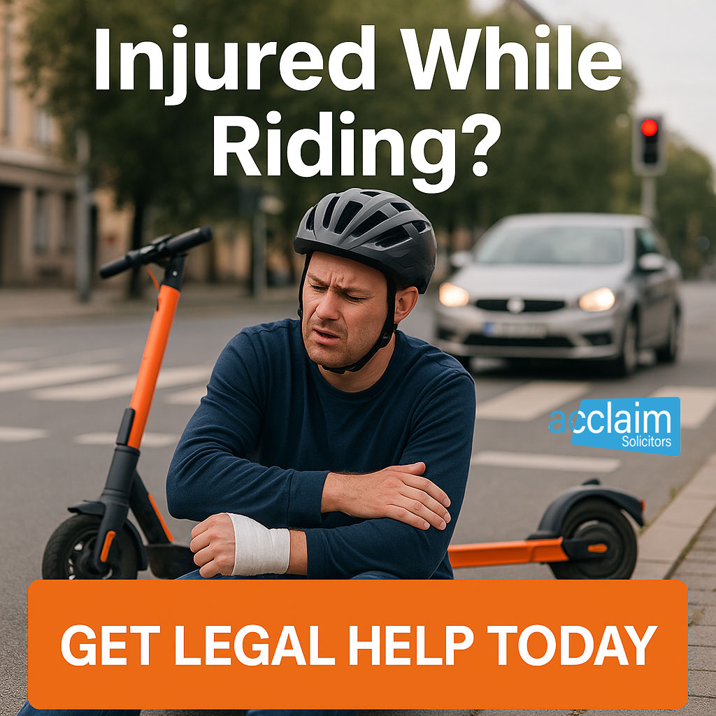 Injured in an E-Scooter Accident? 